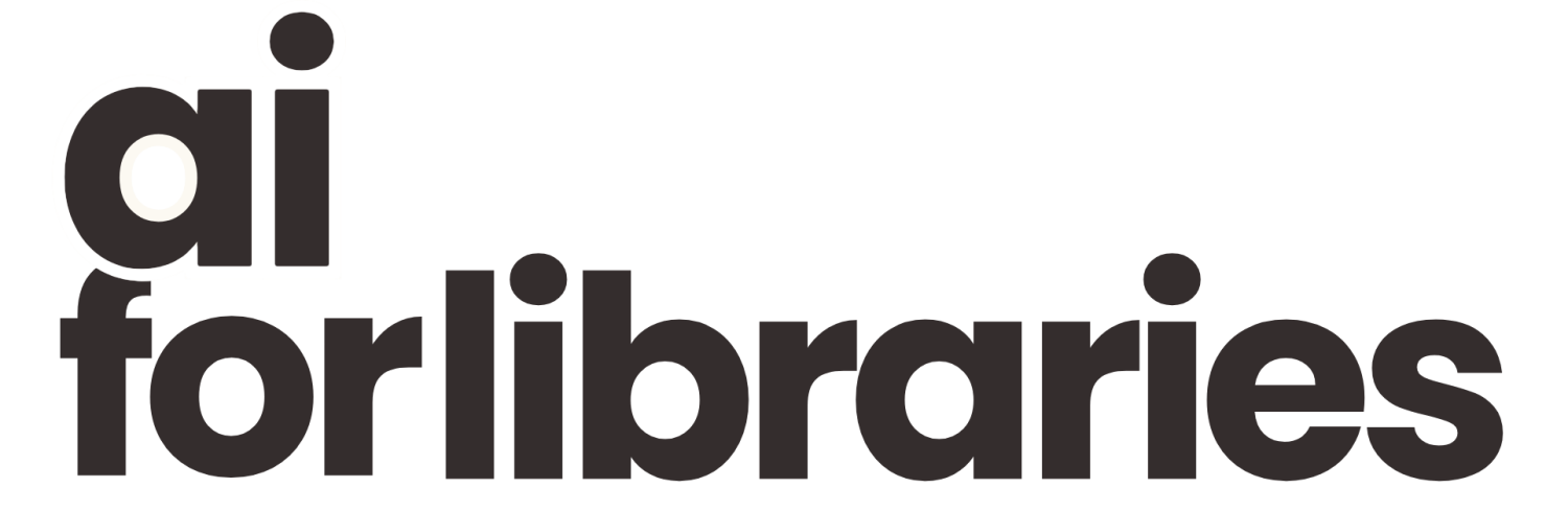AI for libraries logo
