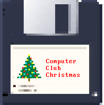 Diskette met Computer Club Christmas op