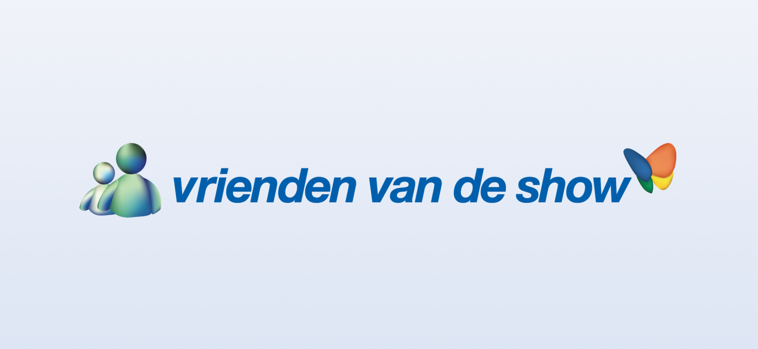 MSN-logo met daaronder 'Vrienden van de Show'
