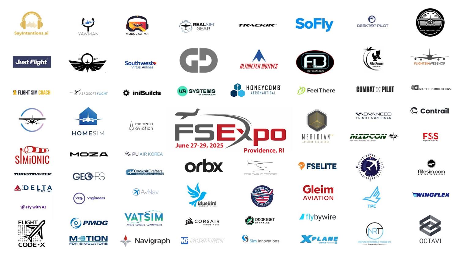 FlightSimExpo 2025 - Providence, Rhode Island - June 27-29, 2025