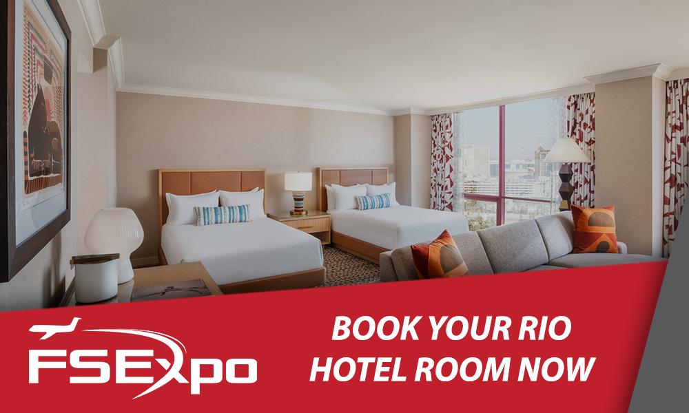 The deadline to book rooms at the RIo is today! 