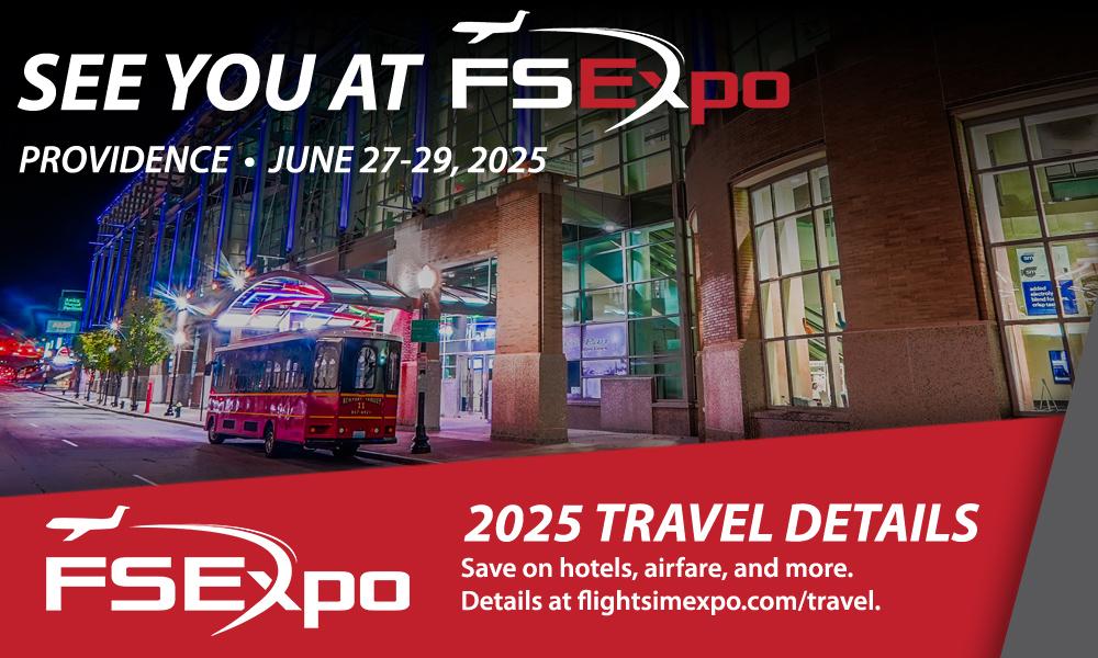 FlightSimExpo 2025 - Providence, Rhode Island - June 27-29, 2025